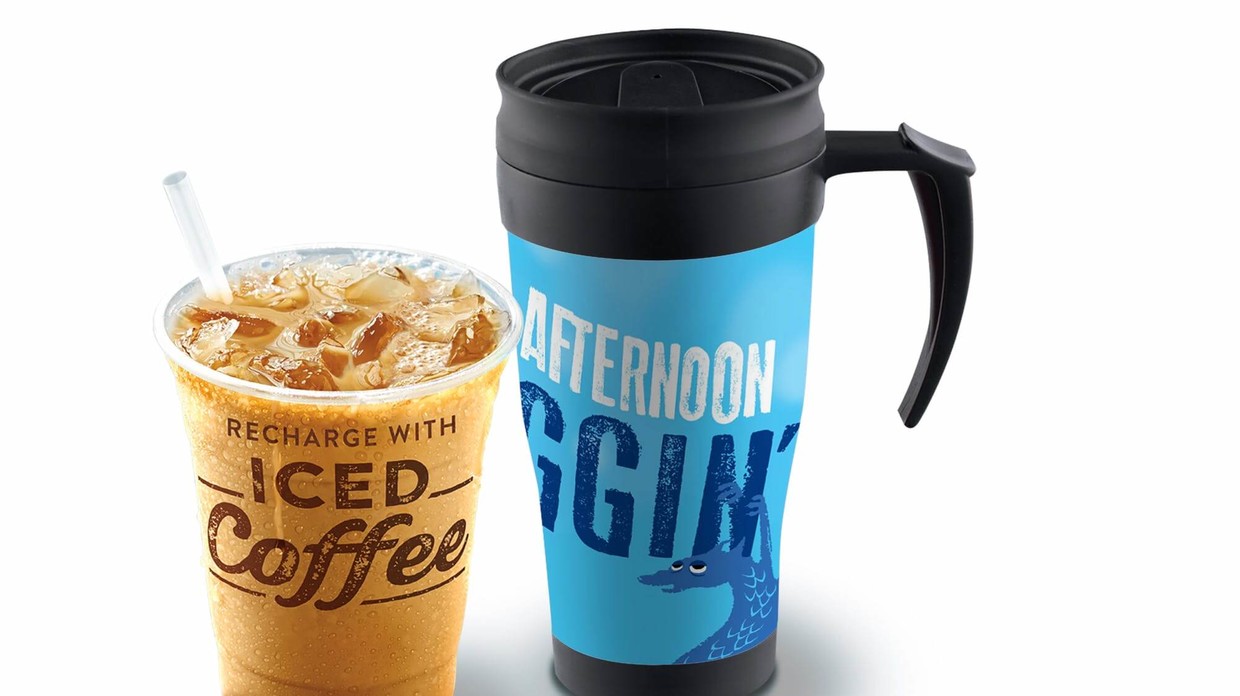 To go coffee and insulated tumbler