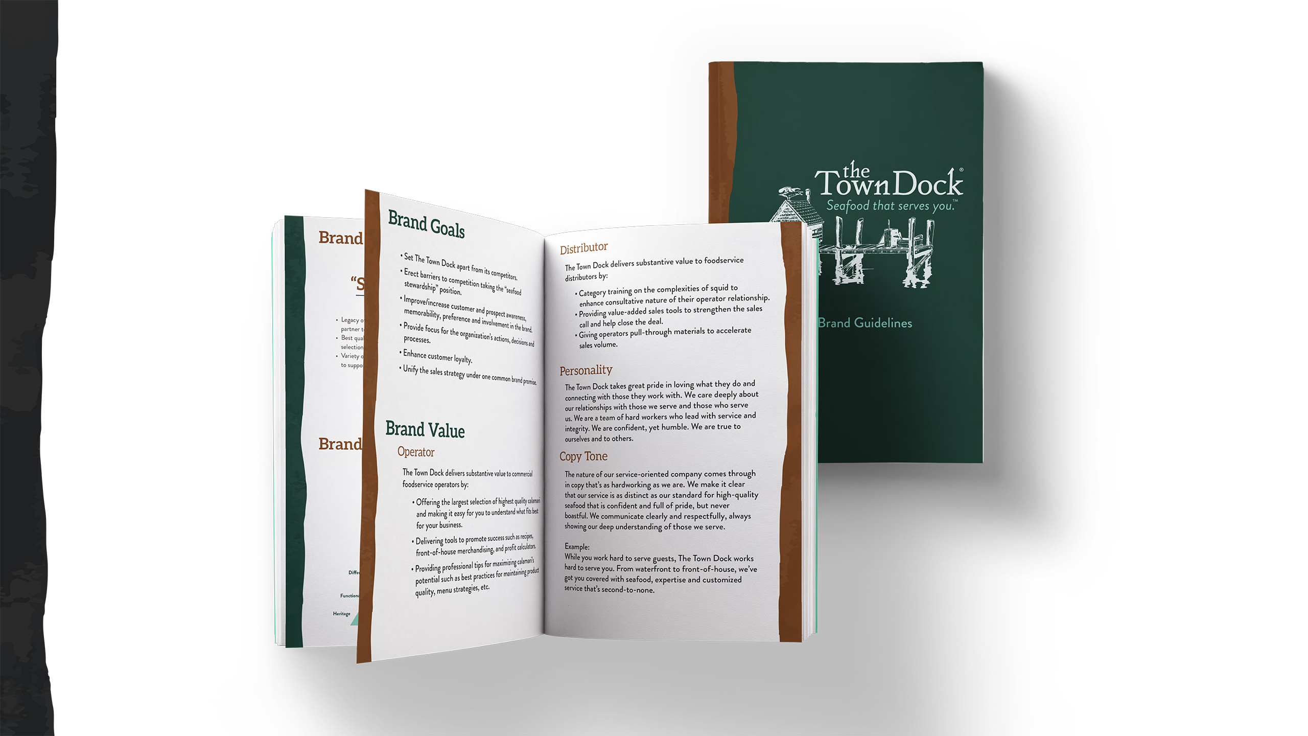 the Town Dock brand guidelines